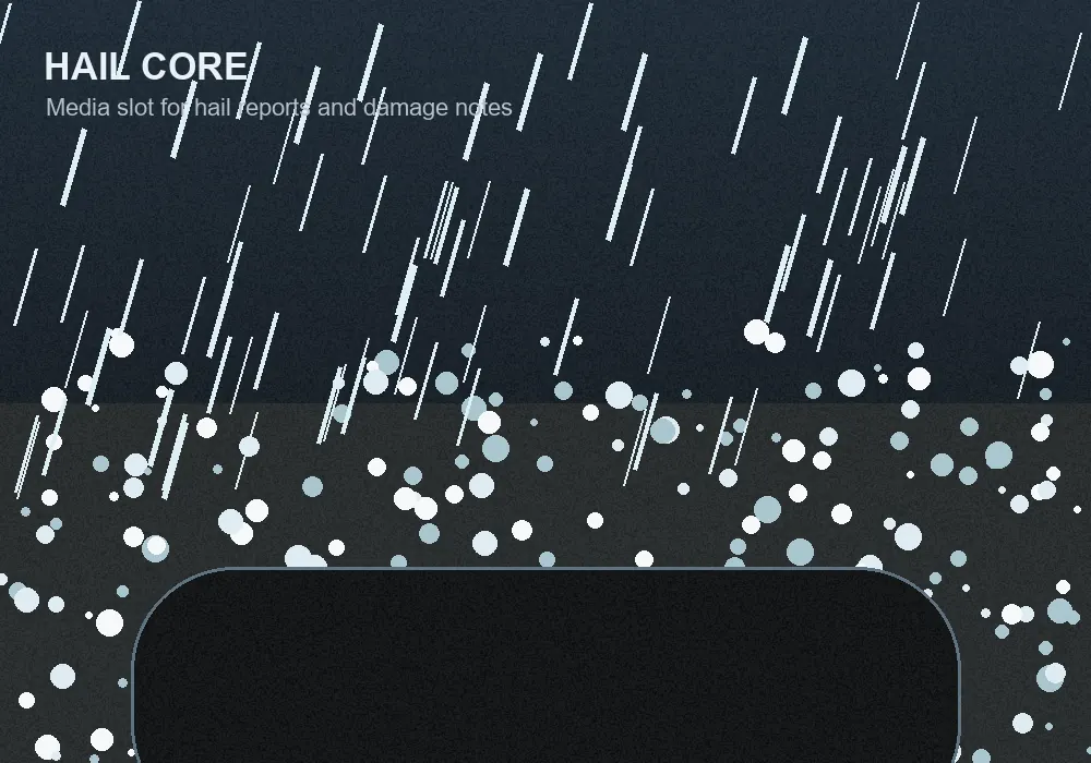 Hail footage placeholder