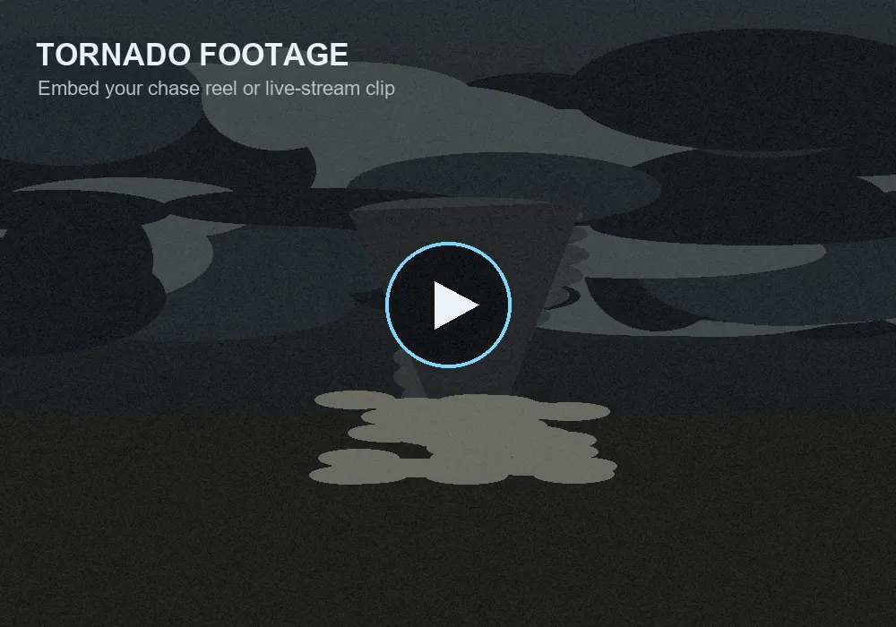 Tornado footage placeholder